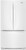 WRF535SMHW Whirlpool 36" 25 cu. ft. Capacity French Door Refrigerator with FreshFlow Produce Preserve and Gallon Door Bins - White