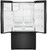 WRF555SDHB Whirlpool 36" 25 Cu. Ft. French Door Bottom Mount Refrigerator with Two-Tier Freezer Storage and EveryDrop Filtration - Black