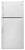 WRT138FZDM Whirlpool 30" Wide Top-Freezer Refrigerator with Electronic Temperature Control - Monochromatic Stainless Steel