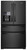 WRX735SDHB Whirlpool 36" 25 Cu. Ft. French Door Refrigerator with Accu-Chill and EveryDrop Filtration - Black