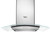 WVW75UC6DS Whirlpool 36 inch Convertible Glass Kitchen Range Hood with Quiet Partner Blower - Stainless Steel