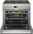 ZGP366NTSS Monogram 36" All Gas Professional Range with 6 Burners - Natural Gas - Stainless Steel