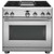 ZGP364LDNSS Monogram 36" Statement Collection Professional Range with 4 Burners and Griddle - Liquid Propane - Stainless Steel