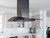 ZREM90ABSGG Zephyr 36" Core Collection Ravenna Island Hood with 600 CFM - Black Stainless Steel