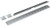 9900368 Liebherr 4" High 48" Width Header Grill for 84" Height Application - Stainless Steel