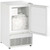 BI98W-00A U-Line 15" Wide ADA Series Crescent Ice Maker - Field Reversible - White