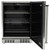 C1BIR24R Coyote 24" Outdoor Compact Refrigerator with Automatic Defrost and Digital Thermostat - Stainless Steel