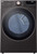 DLEX4000B LG 27" 7.4 cu.ft. Ultra Large Capacity Electric Dryer with Sensor Dry TurboSteam Technology - Black Steel