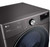 DLEX4200B LG 7.4 cu. ft. Ultra Large Capacity Smart wi-fi Enabled Front Load Electric Dryer with TurboSteam - Black Steel