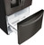 LFXS28968D LG 36" French Door 28 cu. ft. Refrigerator with Slim SpacePlus Ice System - Print Proof Black Stainless Steel