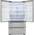 LRMXS2806S LG 36" 4 Door 27.8 cu ft French Door Refrigerator - PrintProof Stainless Steel
