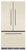 MMCFDR23IVY AGA 36" Mercury French Door Counter Depth Refrigerator - Ivory