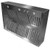 T723612 Trade-Wind 36" T7200 Series Outdoor Wall Mount Barbecue Hood - 1200 CFM - Stainless Steel