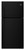 WRT549SZDB Whirlpool 30" Wide Top-Freezer Refrigerator with LED Interior Lighting - Black