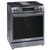 GCFG3060BD Frigidaire Gallery 30" Slide In Gas Range with 5 Burners - Smudge Proof Black Stainless Steel