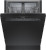 SHE3AEM6N Bosch 24" Front Control Dishwasher with Recessed Handle - 50 dBa - Black