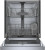 SHE4AEM5N Bosch 24" Front Control Dishwasher with Recessed Handle - 48 dBa - Stainless Steel