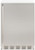 SR24OD Sapphire 24" Series 5 Outdoor Undercounter Refrigerator with Lock - Stainless Steel