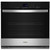 WOES3027LS Whirlpool 30" 4.3 cu. Ft. ADA Compliant Single Wall Oven with Steam and Self Clean Options - Stainless Steel