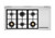 Bertazonni MAS486BTFEPXT 48" Dual Fuel Range with Griddle and 6 Brass Burners Master Series - Natural Gas - Stainless Steel