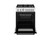 MAS305GASNEV Bertazonni 30" Gas Range with Gas Oven and 5 Aluminum Burners Master Series - Natural Gas - Nero Black