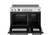 MAS486IGFEPXT Bertazonni 48" Induction Range with 6 Heating Zones Master Series - Stainless Steel