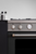 Bertazonni MAS365DFMNEV 36" Dual Fuel Range with Electric Oven and 5 Aluminum Burners Master Series - Natural Gas - Nero Black