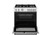 MAS365GASBIV Bertazonni 36" Gas Range with Gas Oven and 5 Aluminum Burners Master Series - Natural Gas - Bianco White