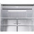 LF29H8330S LG 36" 28.6 cu. Ft. 4 Door French Door Refrigerator with with Ice and Water Dispenser and Dual Handle - Printproof Stainless Steel