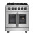 FFSGS643930 Forno 30" Massimo Gas Range - Stainless Steel