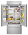 KBFN506ESS KitchenAid 36" 20.8 cu. Ft. French Door Refrigerator with Platinum Interior and Ice Maker - Stainless Steel