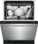 FDSP4501AS Frigidaire 24" Top Control Dishwasher - 49 dBa - Stainless Steel