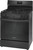 FCRG3052BB Frigidaire 30" Freestanding Gas Range with Quick Boil and 5 Sealed Gas Burners - Black