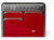 AEL481INPCR Aga 48" Elise Induction Range - Piccadilly Red