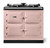 AER7339BSH Aga 39" eR7 100 Classic Cast Iron Collection Electric Range with 3 Ovens - Blush