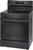 FCRE3062AB Frigidaire 30" Freestanding Electric Range with Steam Clean - Black