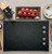 JP3030SWSS GE 30" Built-In Electric Cooktop with Knob Controls and 4 Cooking Zones - Black with Stainless Steel Trim