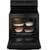 GRF400SVBB GE 30" Free Standing Electric Range - Black