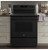 GRF400SVBB GE 30" Free Standing Electric Range - Black