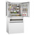 B36CL81ENW Bosch 36" 800 Series 20.5 cu ft Counter Depth French Door Bottom Mount Refrigerator - White - White