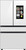 RF29BB890012AA Samsung 36" Bespoke 4-Door French Door Refrigerator - White Glass