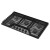 Whirlpool WCGK5036PV 36" Gas Cooktop with 5 Burners - Black Stainless Steel
