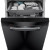 SPE53C56UC Bosch 18" 300 Series Front Control Dishwasher with PrecisionWash and Recessed Handle - 45 dBA - Black