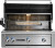 L601RNG Lynx 36" Sedona Series Built-In Grill with Rotisserie and 3 Stainless Steel Tube Burners - Natural Gas - Stainless Steel