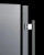 SPR618OSADA Summit 24" ADA Compliant Outdoor Undercounter Refrigerator with Professional Handle and Weatherproof Design - Stainless Steel
