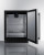 ASDS2413 Summit 24" ADA Compliant Built-In Undercounter All-Refrigerator with Professional Handles and Adjustable Height - stainless Steel