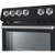 Forno FFSEL601230BLK Espresso Leonardo 30" Slide-In Electric Range with 4 Elements and Convection Fan Oven - Black