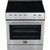 FFSEL601230 Forno Espresso Leonardo 30" Slide-In Electric Range with 4 Elements and Convection Fan Oven - Stainless Steel