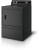Speed Queen DC5003BG 27" 7.0 cu. ft. Classic Gas Dryer with Moisture Sensor and Up Front Lint Filter - Reversible Door - Matte Black