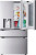 LF29S8365S LG 36" InstaView Door-in-Door Standard-Depth MAX 4 Door French Door Refrigerator with MyColor 29 cu. ft. - Stainless Steel